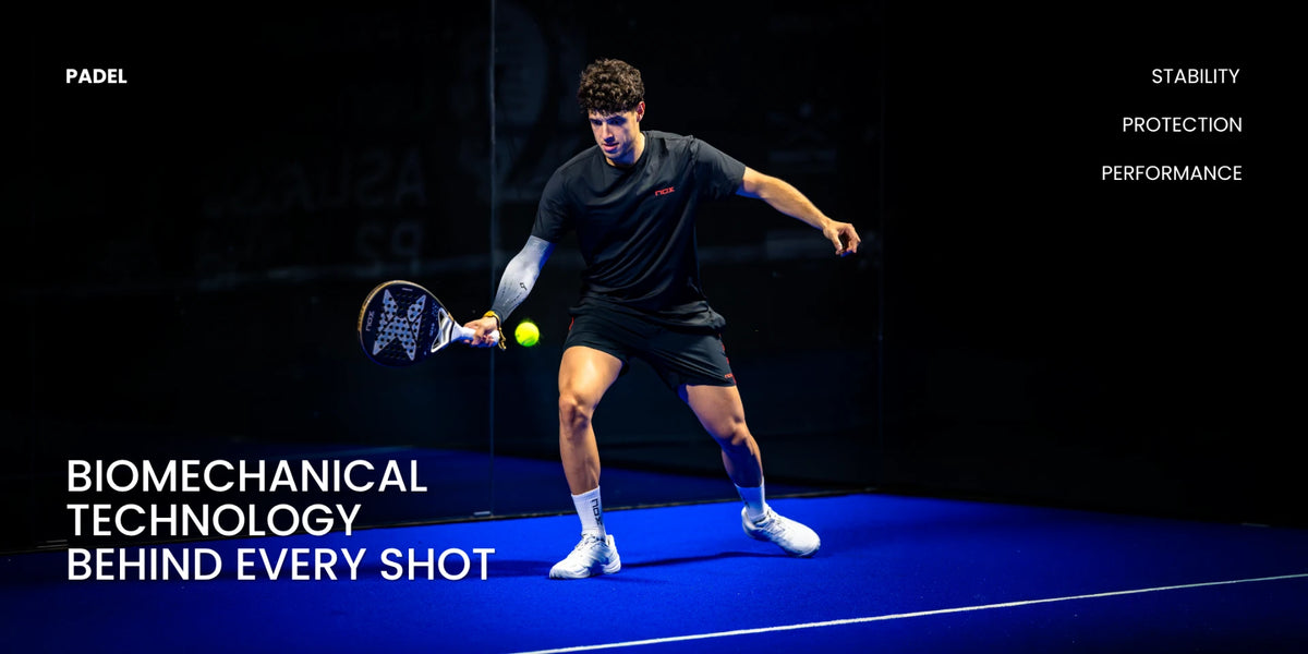 FLOKY padel - biomechanical technology behind every shot